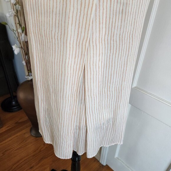 Luukaa Short Sleeve Salmon Striped Top NWT Sz 10 - Picture 8 of 11